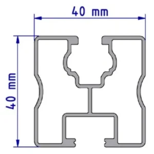 Montageprofil Schletter Solo 2450