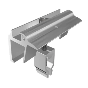 Endklemme SL Rack Vario mit Erdung